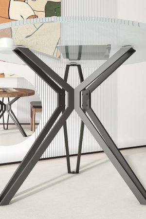 28" Metal Table Base,Modern Pedestal Dinning Table Legs with Suction Cups,Metal Modern Coffee Table,for DIY Coffee Table, Dining Table, Desk Fits Glass, Marble, and Wood Tops (1, Square)